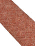 rusty red brick 100% wool  tie with speckled design